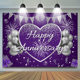 Lofaris Celebrate For Anniversary Balloon Spark Backdrop